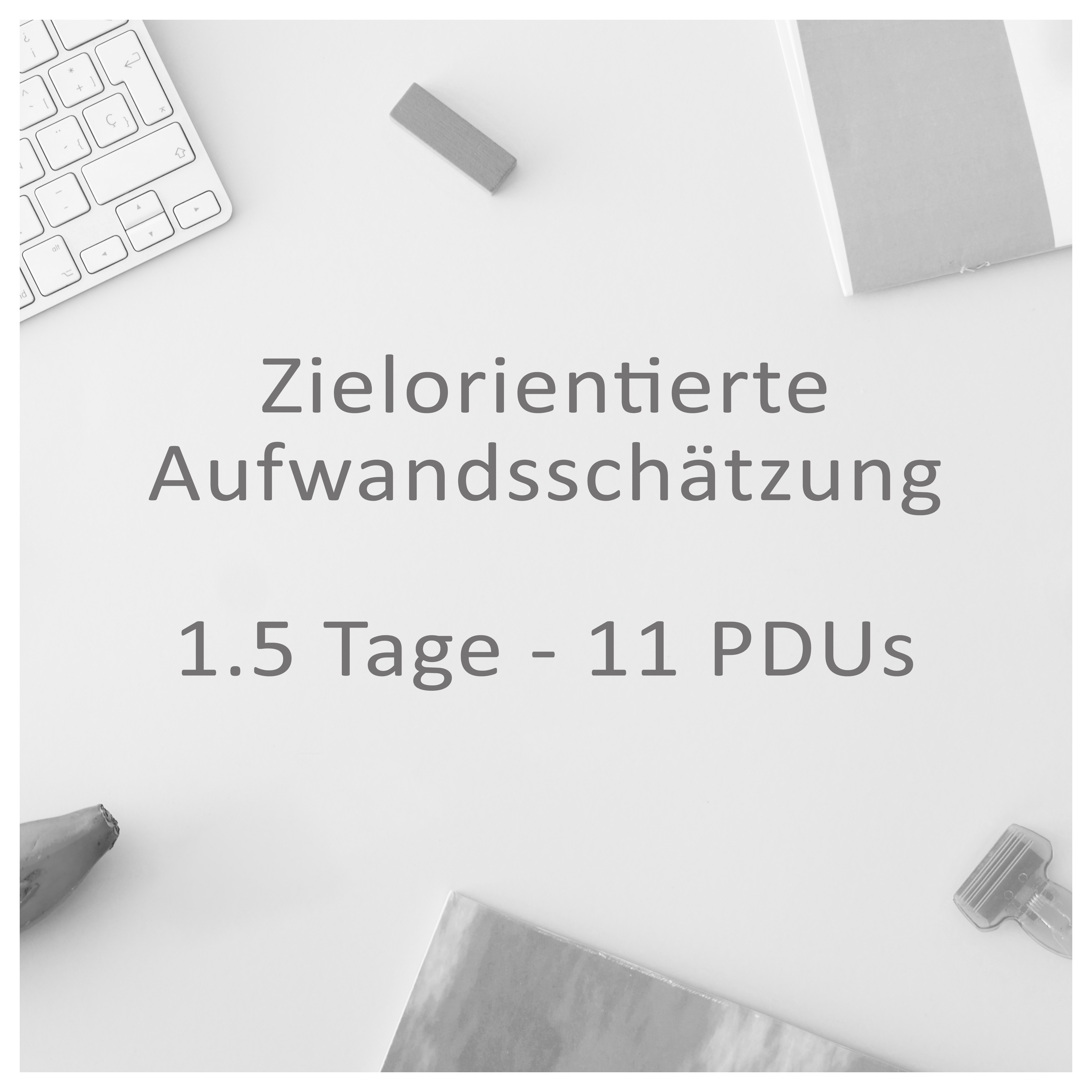 Zielorientierte Aufwandsschätzung